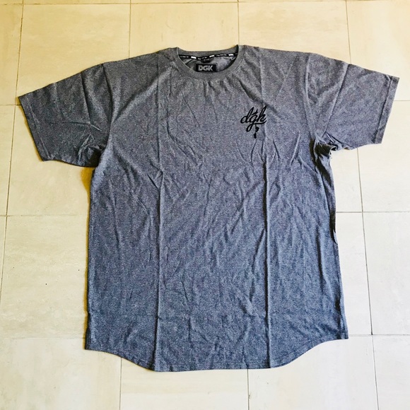 DGK School Yard Grey Long T-Shirt - Picture 5 of 8